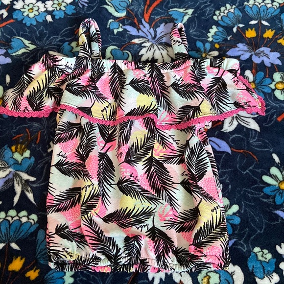 bebe Other - Bebe Neon palm tank